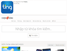 Tablet Screenshot of chongiadung.com